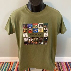 2009 Michael Jackson King of Pop Shirt Medium